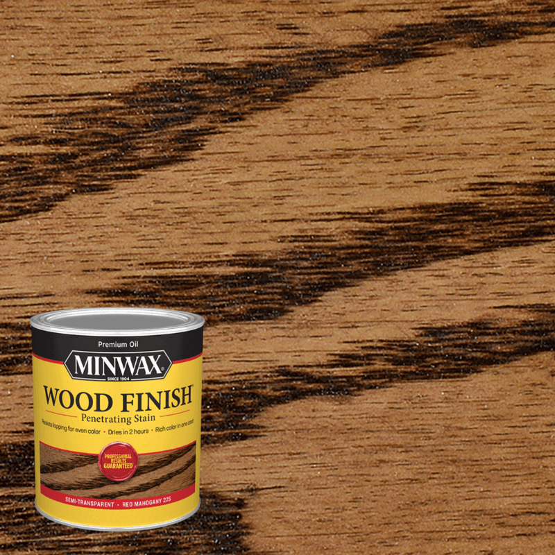 Minwax Oil Stain Semi-Transparent Mahogany 1 qt. | Gilford Hardware