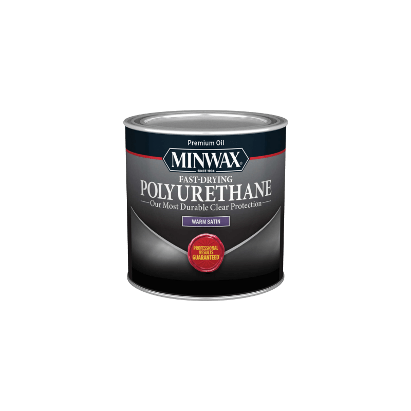 Minwax Satin Clear Fast-Drying Polyurethane 0.5 pt. | Gilford Hardware 