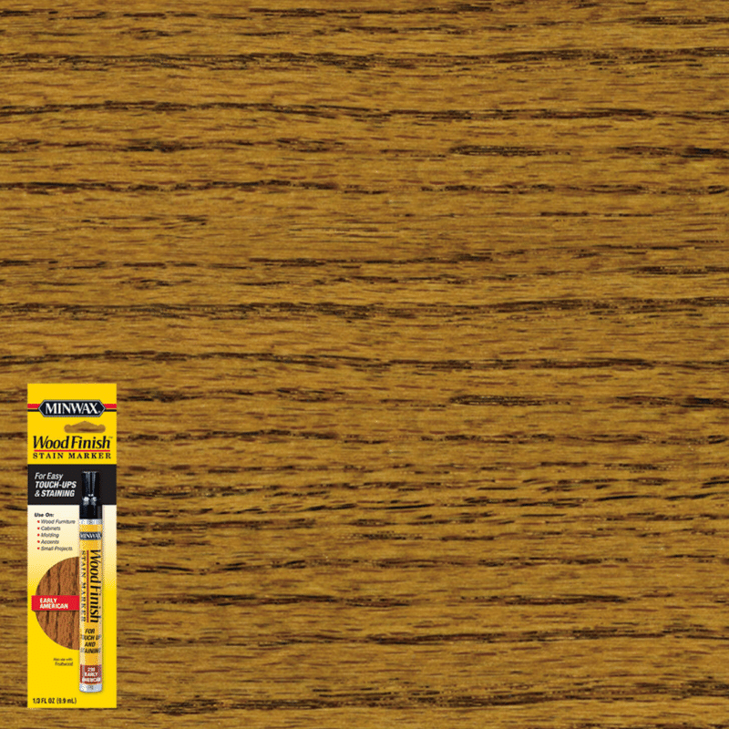 Minwax Oil-Based Wood Stain Marker Semi-Transparent Early American 0.33 oz.. | Gilford Hardware 