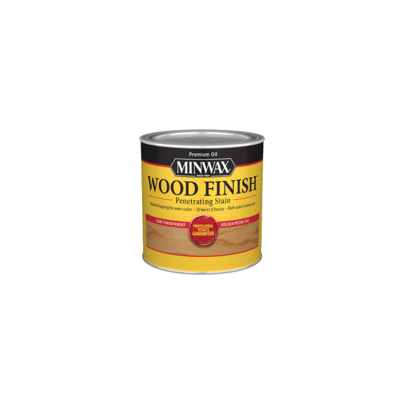 Minwax Oil Stain Semi-Transparent Golden Pecan 1/2 pt. | Gilford Hardware 