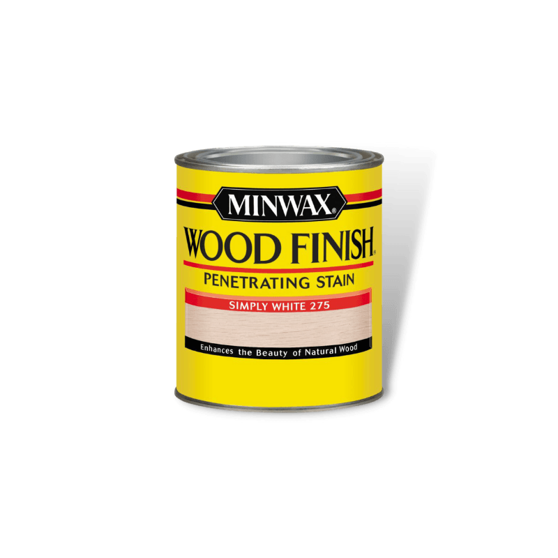 Minwax Wood Oil Stain Semi-Transparent Simply White 1 qt. | Gilford Hardware 