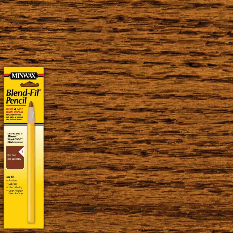 Minwax Wood Pencil Red Mahogany, Red Oak Wood 1 oz. | Gilford Hardware 