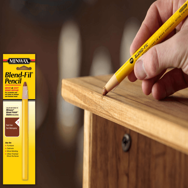 Minwax Wood Pencil Red Mahogany, Red Oak Wood 1 oz. | Gilford Hardware 