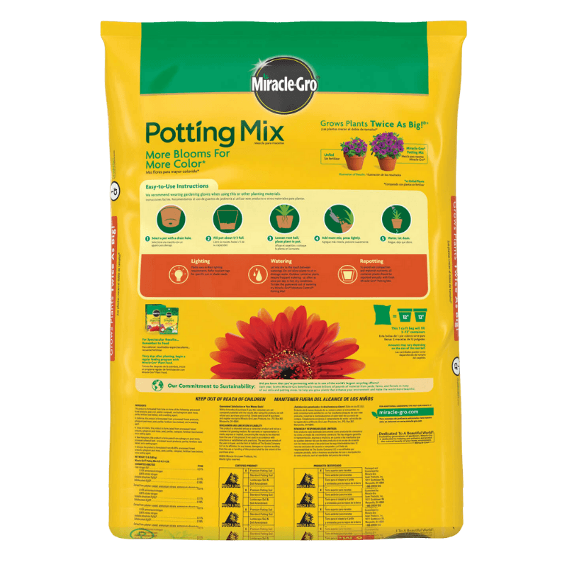 Miracle-Gro Potting Mix 1 ft³ | Gilford Hardware