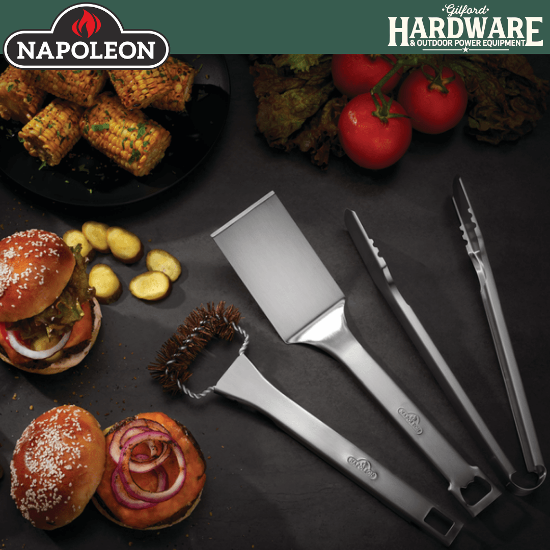 Napoleon TravelQ Grill Toolset 3 Piece | Gilford Hardware