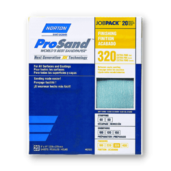 Norton ProSand Sandpaper 320 Grit 11" x 9" 20-Pack. | Gilford Hardware