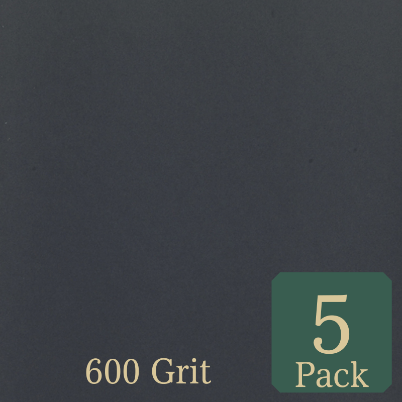 Norton SandWet 600 Grit Waterproof Sandpaper 11" x 9" 5-Pack. | Gilford Hardware 