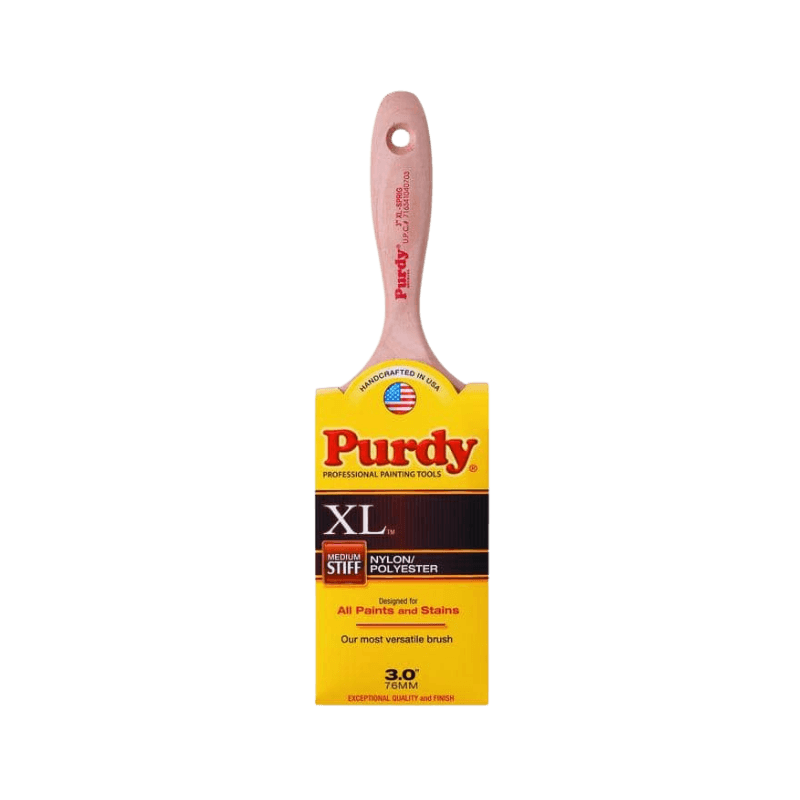 Purdy XL Medium Stiff Flat Trim Paint Brush Sprig 3" | Gilford Hardware 