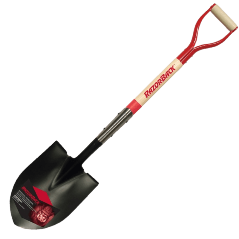 Razor-Back Round point Shovel 9-1/2" x 41.5"  | Gilford Hardware 