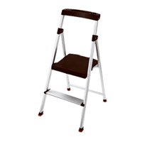 Thumbnail for Rubbermaid Aluminum Step Stool 2-Step | Gilford Hardware