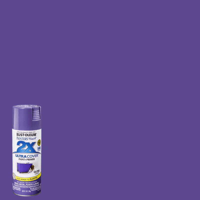 Rust-Oleum 2X Ultra Cover Gloss Grape Spray Paint 12 oz | Gilford Hardware