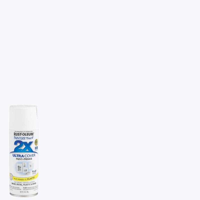 Rust-Oleum 2X Ultra Cover Satin Blossom White Paint+Primer Spray Paint 12 oz. | Gilford Hardware