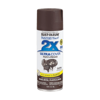 Thumbnail for Rust-Oleum Satin Espresso Paint+Primer Spray Paint 12 oz. | Gilford Hardware