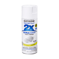 Thumbnail for Rust-Oleum Painter's Touch 2X Ultra Cover Gloss White Spray Paint 12 oz. | Gilford Hardware