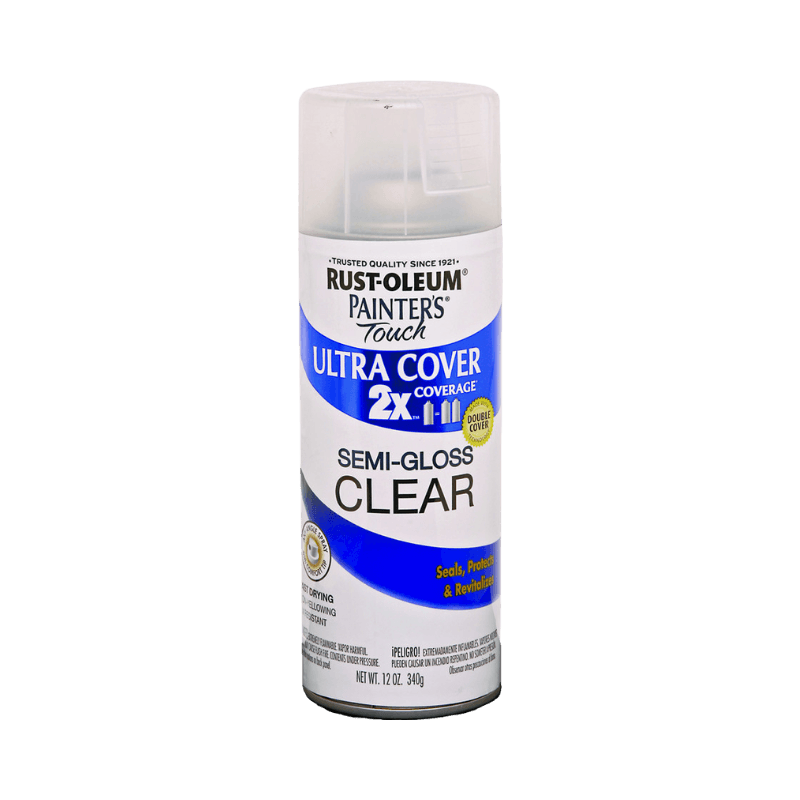 Rust-Oleum Spray Paint Semi-Gloss Clear 12 oz. | Gilford Hardware