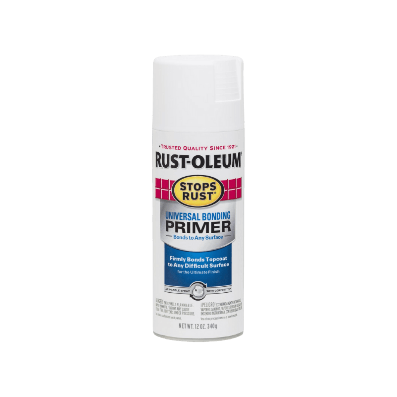 Rust-Oleum Spray Universal Bonding Primer Matte White 12 oz. | Gilford Hardware