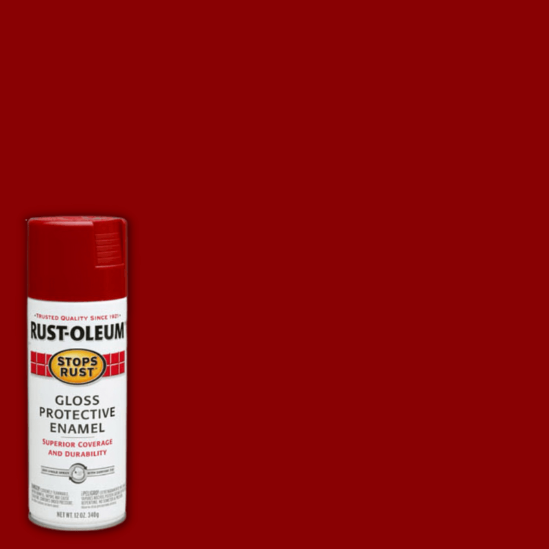 Rust-Oleum Stops Rust Spray Paint Regal Red Gloss 12 oz. | Gilford Hardware