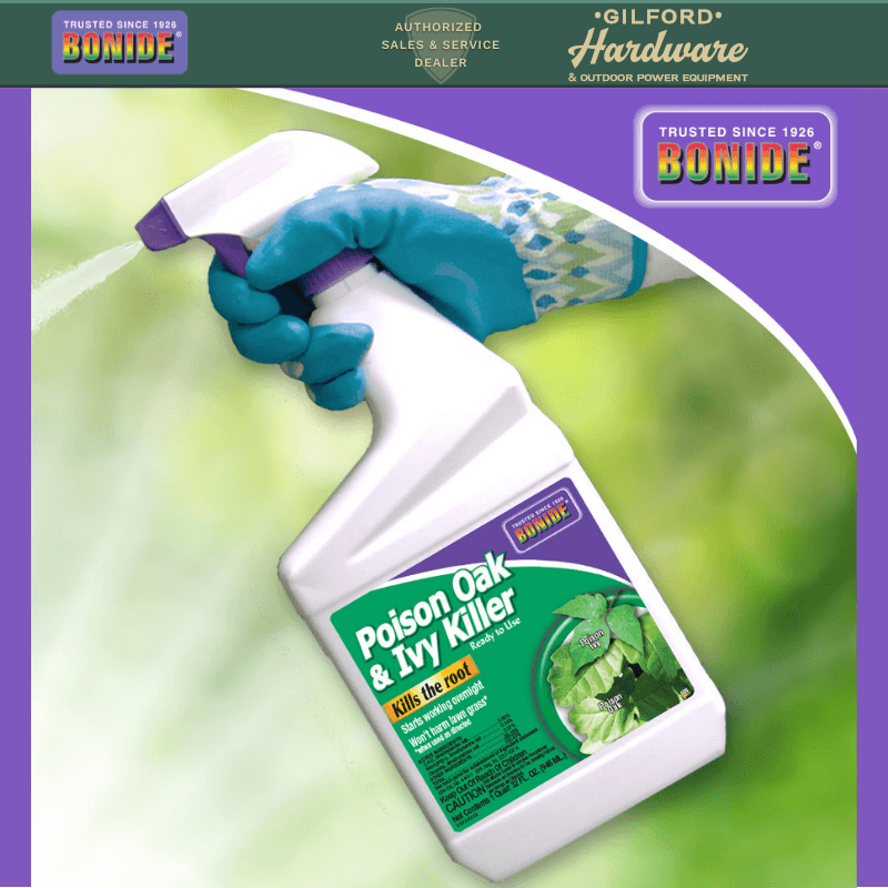 Bonide Poison Ivy & Oak Killer RTU Liquid 32 oz. | Gilford Hardware