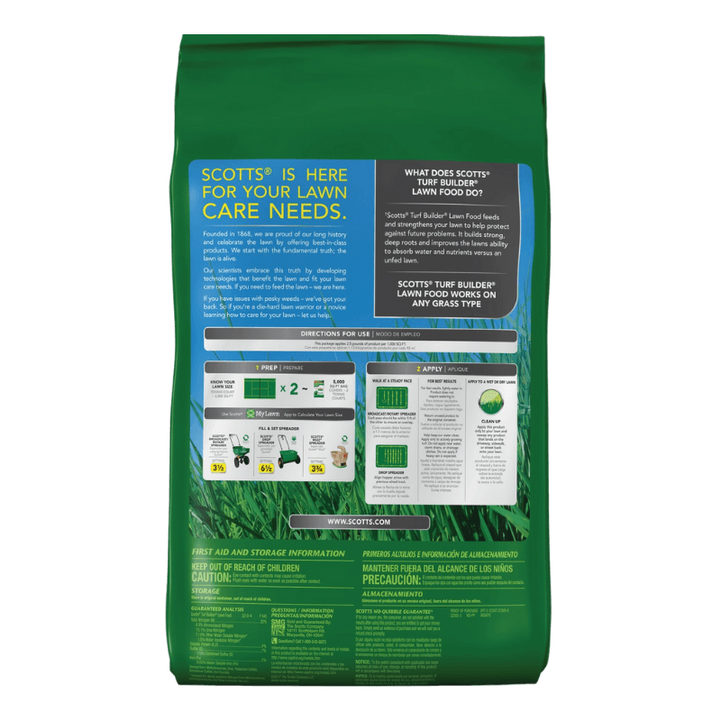 Scotts Turf Builder All-Purpose Lawn Food 15000 sq.  ft. | Gilford Hardware