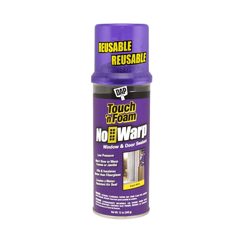 Touch 'n Foam Window and Door Foam Sealant White 12 oz. | Gilford Hardware