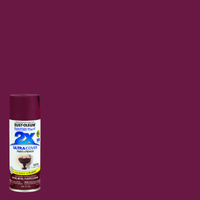 Thumbnail for Rust-Oleum 2X Satin Claret Wine Paint+Primer Spray Paint 12 oz. | Gilford Hardware