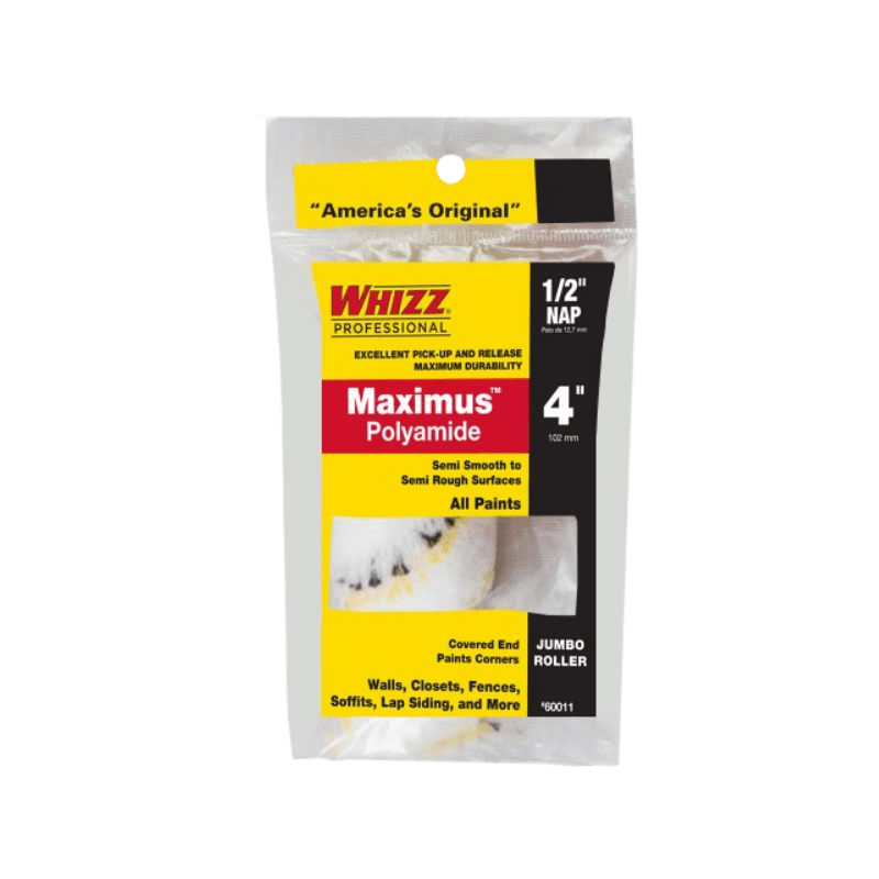 Whizz Maximus Jumbo Roller 4" x 1/2" | Gilford Hardware