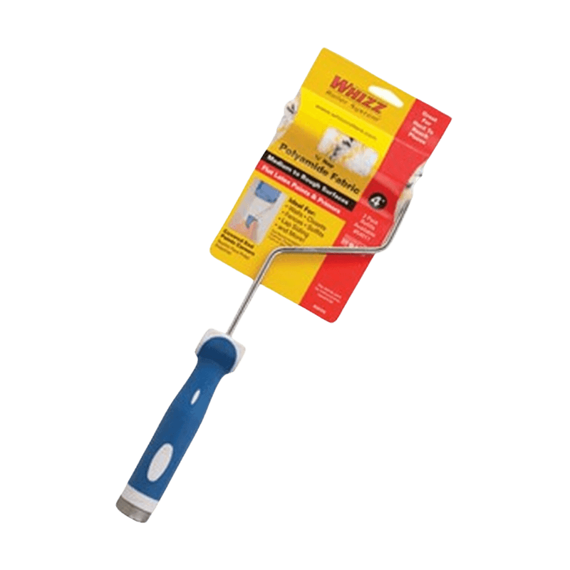 Whizz Mini Paint Roller Frame and Semi Smooth Cover 4 in. | Gilford Hardware 