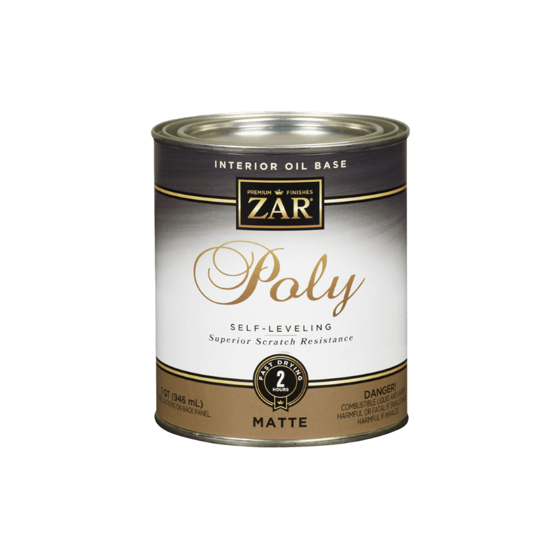 ZAR Oil-Based Polyurethane Matte Clear 1 qt. | Gilford Hardware